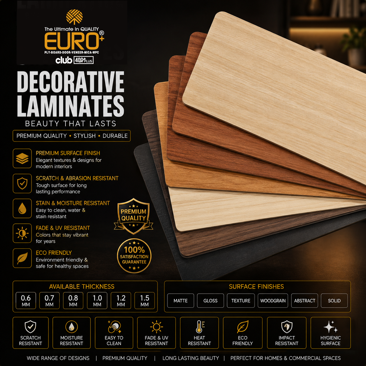 EURO+ Decorative Laminates