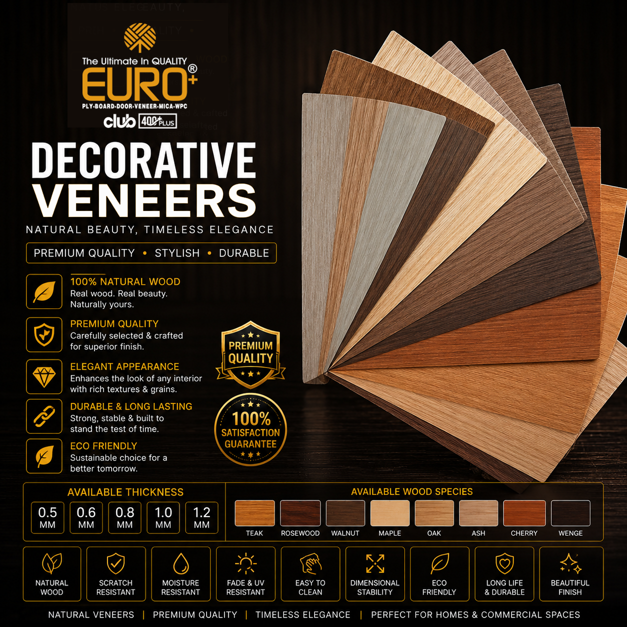 EURO+ Decorative Veneers