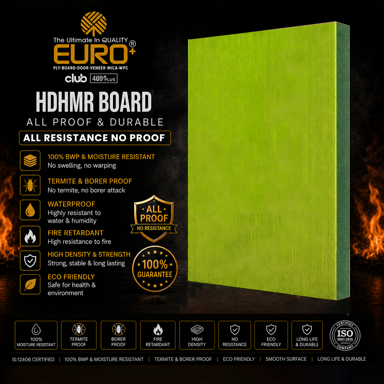 EURO+ HDHMR Board surface finish