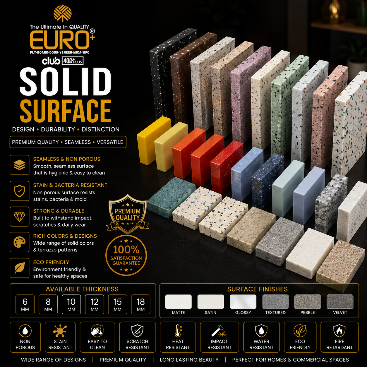 EURO+ Solid Surfaces Corian