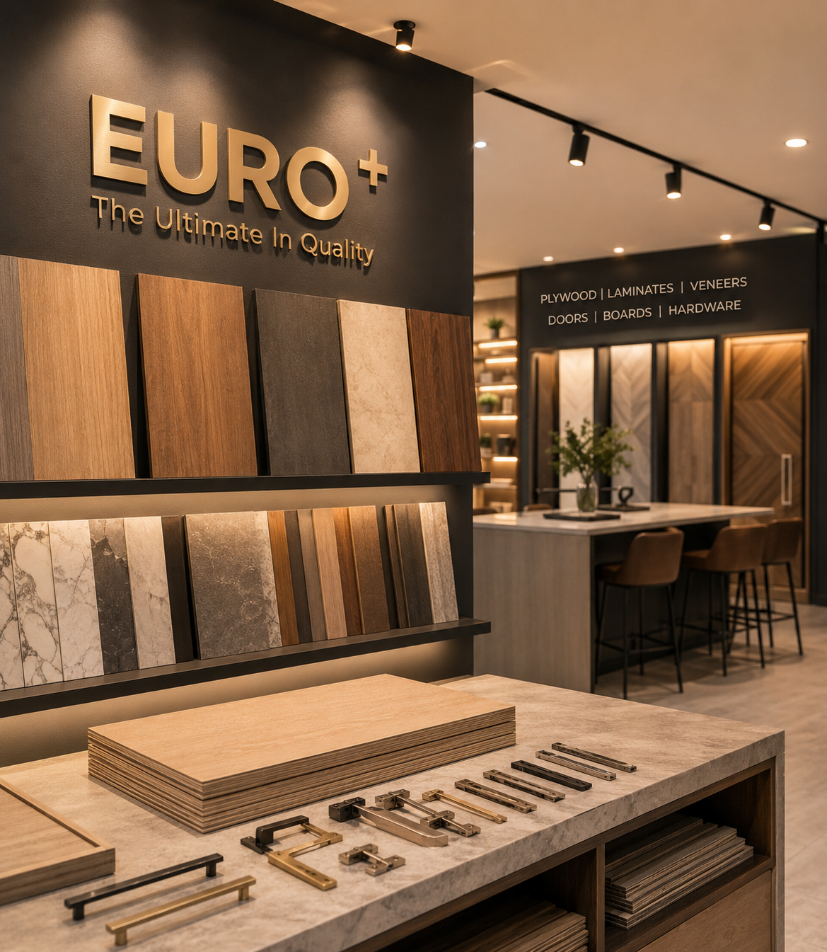 Premium interior solutions showroom
